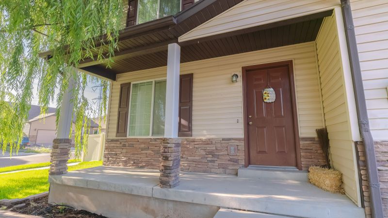Porch Concrete Laying