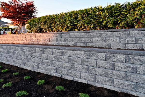 Concrete Retaining Wall Installation in Barrington
