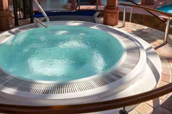 Cost of Hot Tub Patio Construction in Barrington