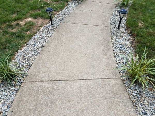 Cost of Cement Path Construction in Barrington